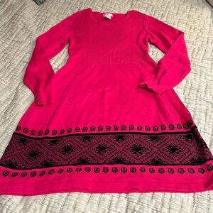 Design History - Girl’s - pre teen - fit and flare sweater dress. XL